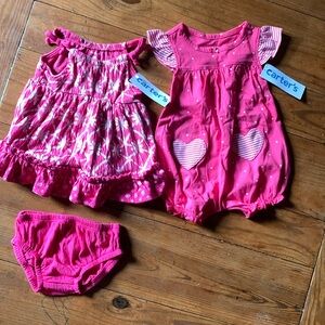 Carter’s 3 month summer clothes